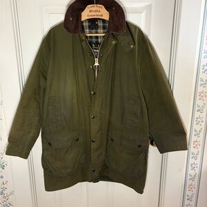 Barbour Border Waxed Jacket size 42, great condition